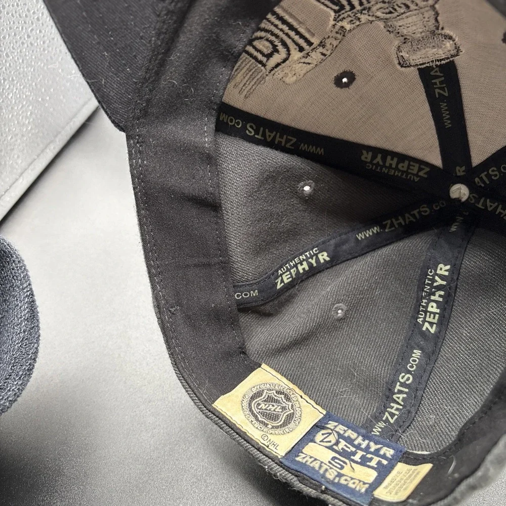 Minnesota Wild Hat Cap Fitted Small Gray NHL Hockey Stanley Cup Playoffs 2013